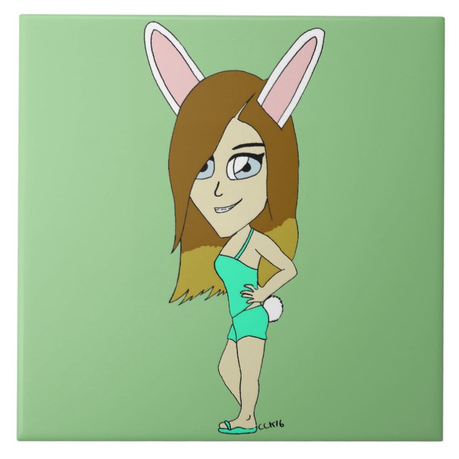 Carreau Chini Bunny (Devant)