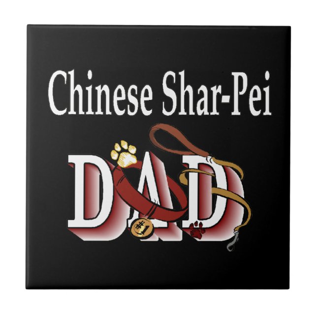 Carreau Chinois Shar-Pei DAD (Devant)