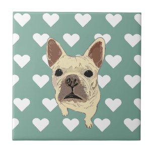 Carreau chiot Bouledogue Français