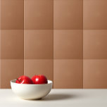 Carreau chocolat au lait solide<br><div class="desc">Design chocolat au lait de couleur solide.</div>