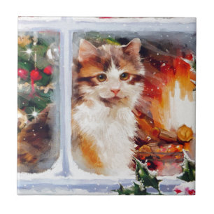 Carreau Christmas Kitten