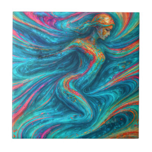 Carreau "Chromisca" - Portrait d'enceinte fluide