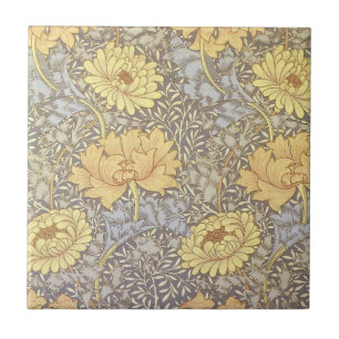 Carreau Chrysanthème Fleurs de Mère de William Morris