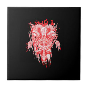 Carreau Church Of Satan Venin All Hail Goat Satanic Baphom