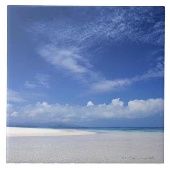 Carreau Ciel bleu et mer 2 (Devant)