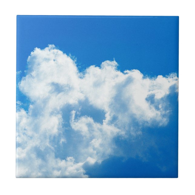 Carreau Ciel bleu sans mer (Devant)