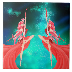 Carreau Ciel de nuit rose Ballerina