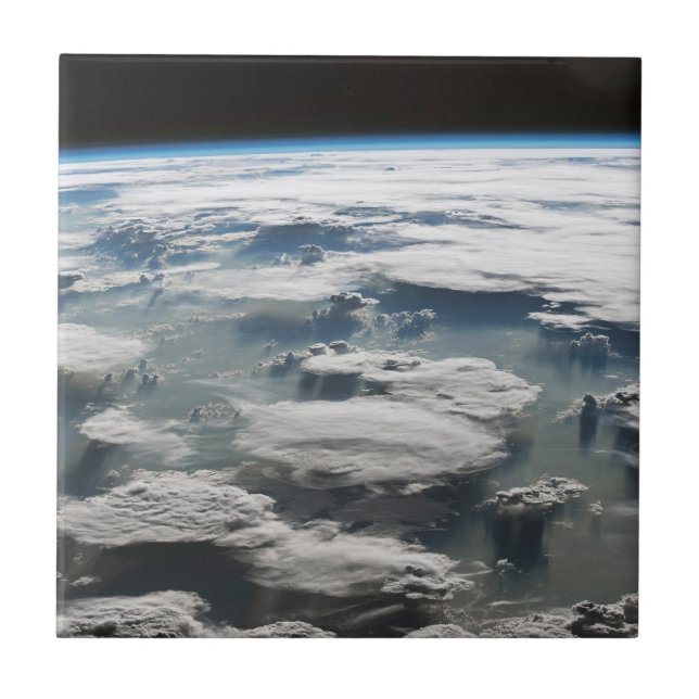 Carreau Ciel orageux au-dessus de l'Amazonie (Devant)