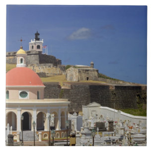 Carreau Cimetière en bord de mer de Porto Rico