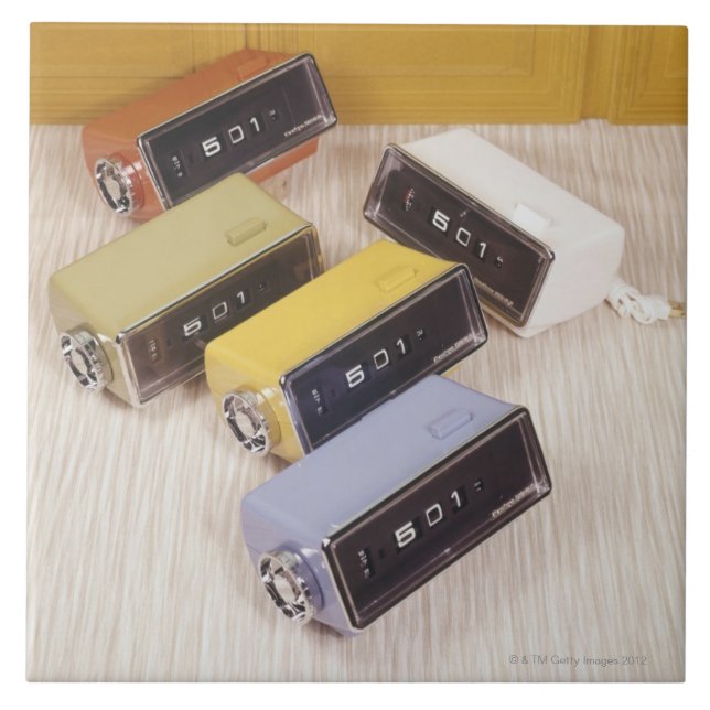 Carreau Cinq horloges (Devant)