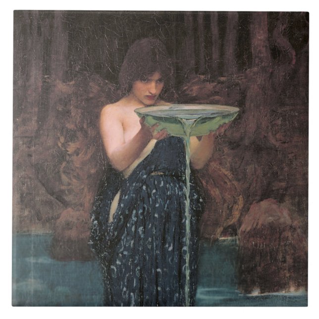 Carreau Circe Invidiosa (Mythologie grecque classique) (Devant)