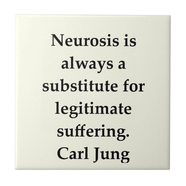 Carreau citation de Carl Jung (Devant)