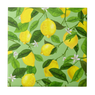 Carreau Citron Aquarelle 3
