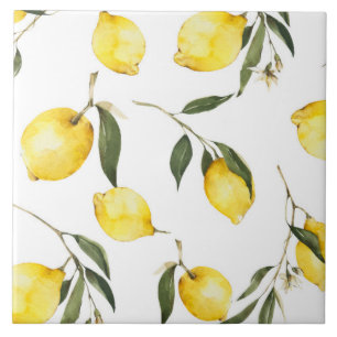 Carreau citron vert, agrumes,