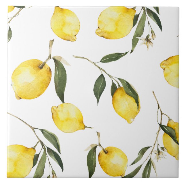 Carreau citron vert, agrumes, (Devant)