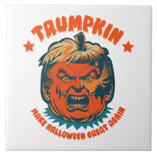 Carreau citrouille trump rend halloween génial à nouveau d