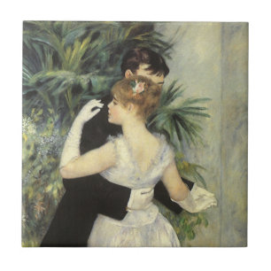 Carreau City Dance de Pierre Renoir, Art Vintage