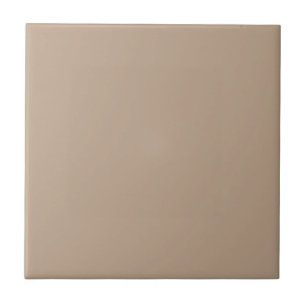 Carreau Clair Beige Solide Couleur Élégant Minimaliste