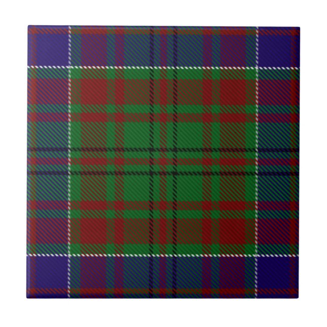 Carreau Clan Adams Tartan (Devant)