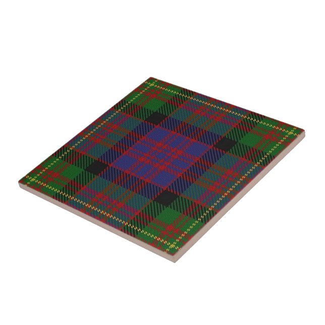 Carreau Clan Carnegie Ecosse Expressions Tartan (Côté)