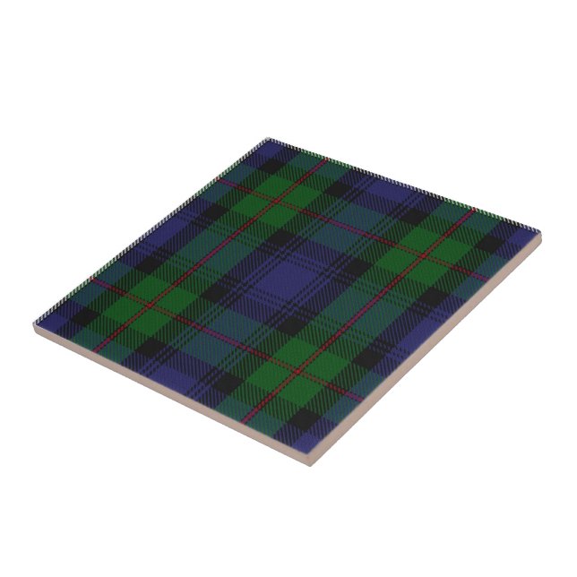Carreau Clan Donnachaidh | Robertson Chasse Tartan (Côté)