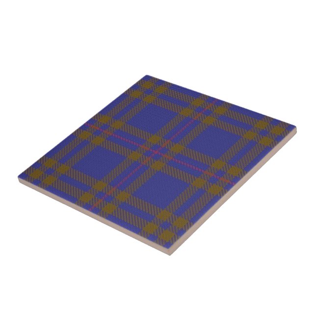 Carreau Clan Elliot Elliott Expressions Tartan Écossaises (Côté)