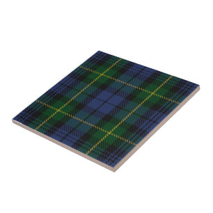 Carreau Clan Gordon Tartan