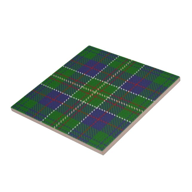 Carreau Clan Hunter Expressions écossaises Tartan (Côté)