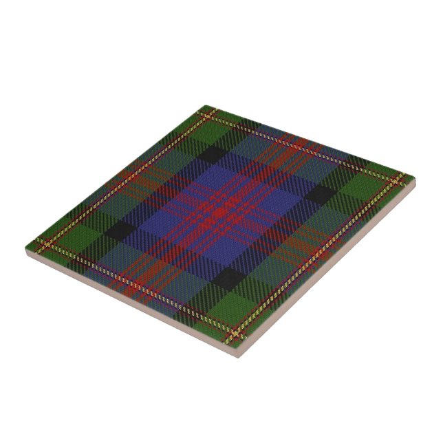 Carreau Clan Logan Expressions écossaises Tartan (Côté)