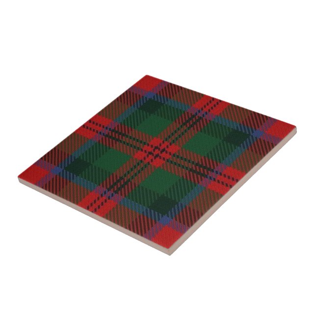 Carreau Clan MacDuff Expressions écossaises Tartan (Côté)