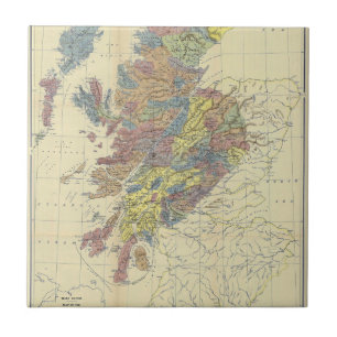 Carreau Clans Of Scotland Historical Map Locations Des Cla