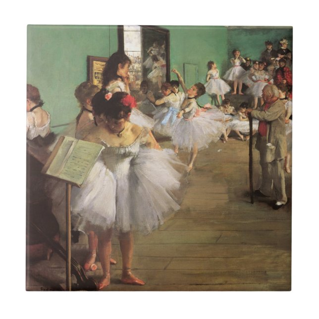 Carreau Classe de danse par degrés, Ballet d'impressionnis (Devant)