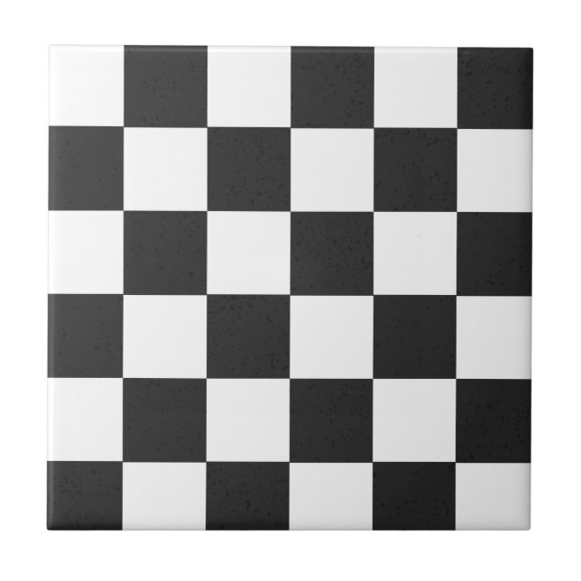 Carreau  Classic Black and Checks, Collection Vintage   (Devant)