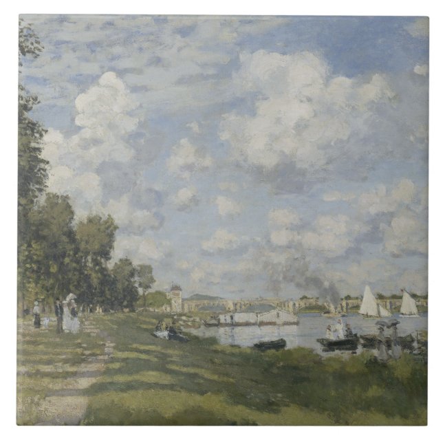 Carreau Claude Monet - Bassin d'Argenteuil (Devant)