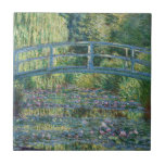 Carreau Claude Monet - Eau Lily étang, Harmonie verte<br><div class="desc">Etang Lily,  Harmonie Verte / Le Bassin aux Nympheas,  Harmonie Verte par Claude Monet en 1899</div>