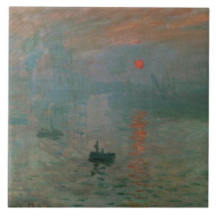 Carreau Claude Monet - Impression, lever de soleil