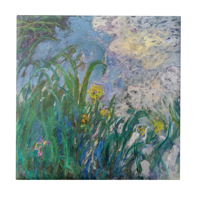 Carreau Claude Monet - Iris (Iris) (Devant)