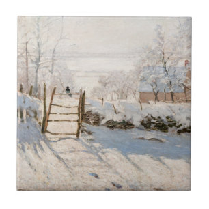 Carreau Claude Monet - La Pie