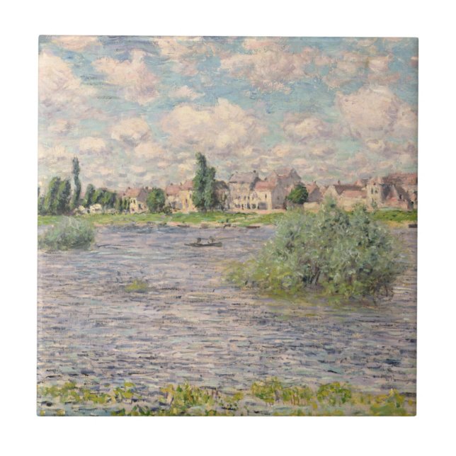 Carreau Claude Monet | la Seine chez Lavacourt (Devant)