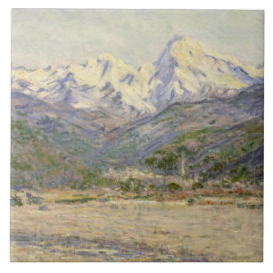 Carreau Claude Monet - La Vallée de la Nervia