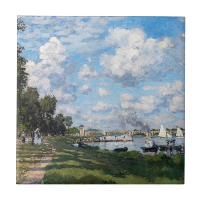 Carreau Claude Monet - Le Bassin d'Argenteuil (Devant)