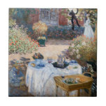 Carreau Claude Monet - Le déjeuner, panneau décoratif<br><div class="desc">Le déjeuner,  panneau décoratif / Le dejeuner,  panneau décoratif - Claude Monet,  1873</div>