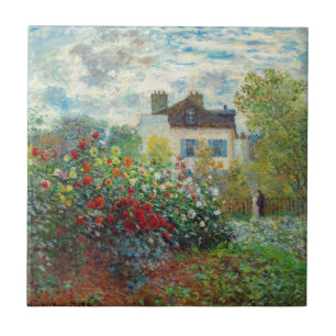 Carreau Claude Monet - Le Jardin de l'Artiste à Argenteuil