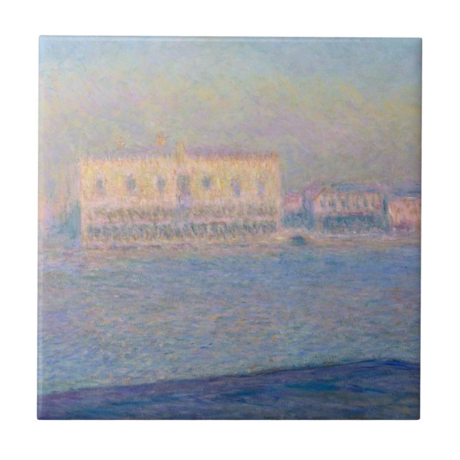 Carreau Claude Monet | le Palais des Doges vu du Gio de (Devant)