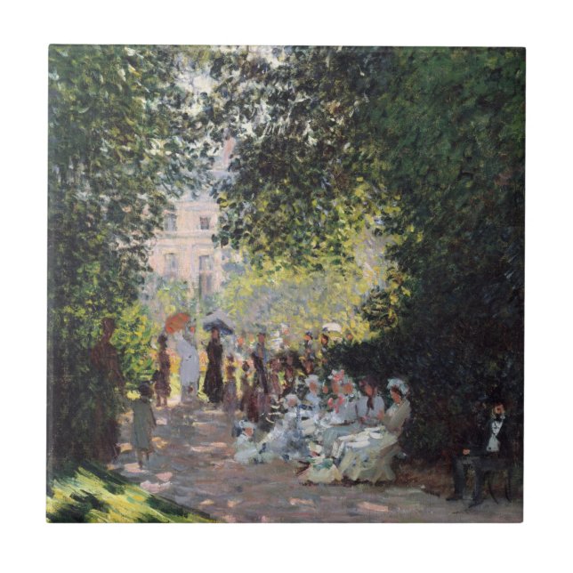 Carreau Claude Monet | le Parc Monceau (Devant)