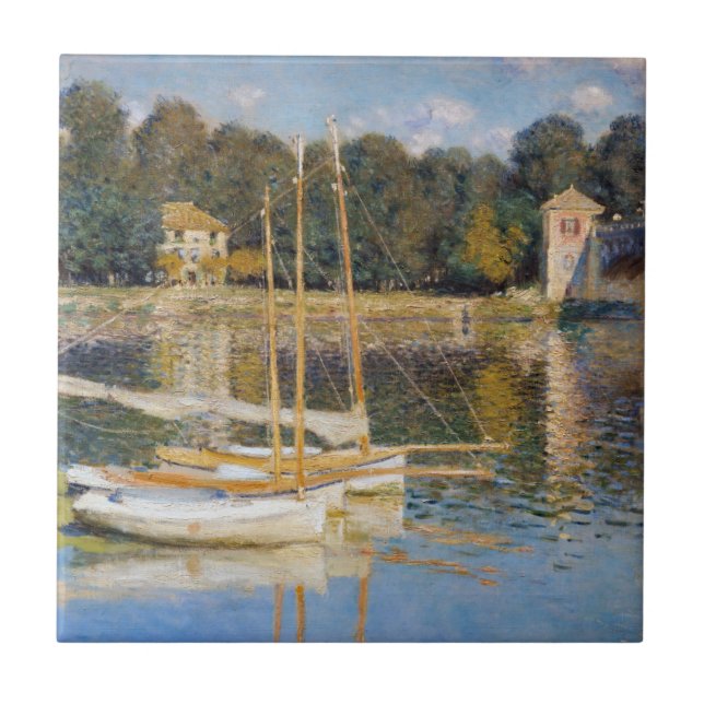 Carreau Claude Monet - Le Pont d'Argenteuil (Devant)