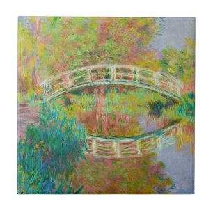 Carreau Claude Monet - Le Pont japonais, Giverny