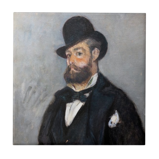 Carreau Claude Monet - Leon Monet (Devant)