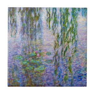 Carreau Claude Monet - Lys d'eau