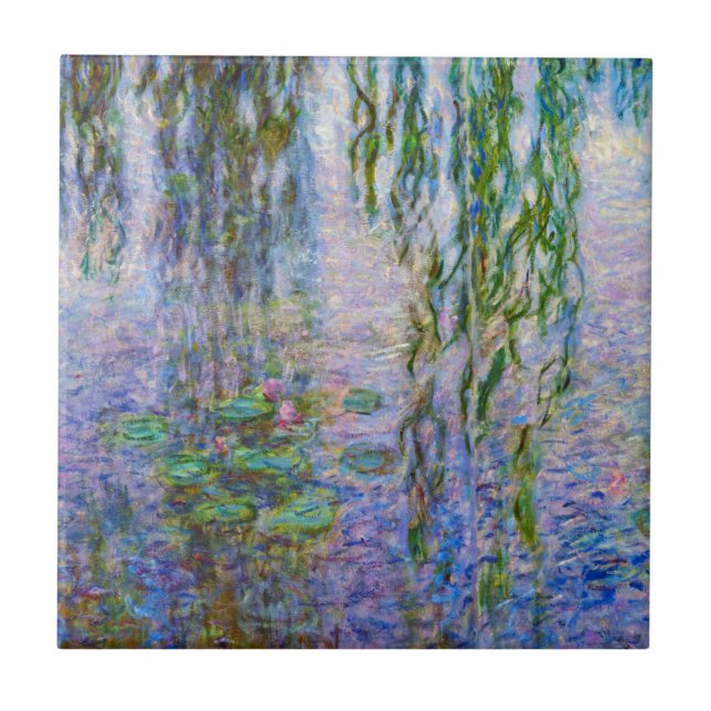 Carreau Claude Monet - Lys d'eau (Devant)